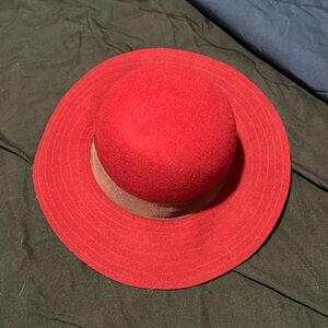 Red Fashion Hat